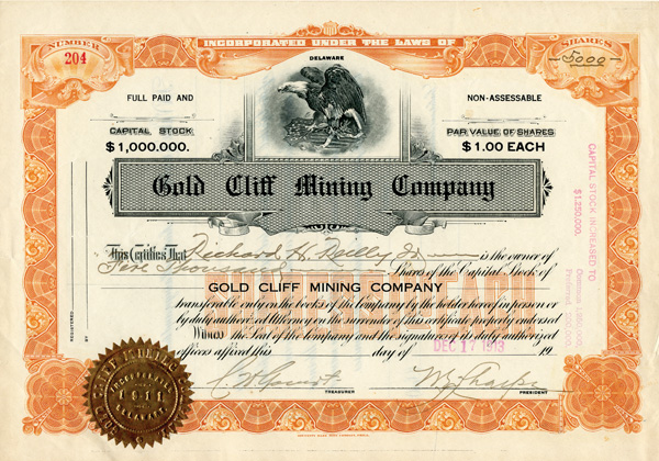 Gold Cliff Mining Co.